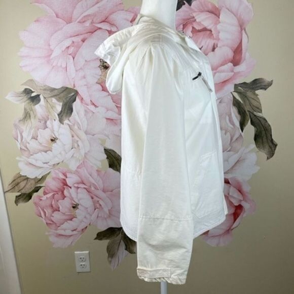 Women’s Columbia Jacket with Hood White Size M - Picture 5 of 12